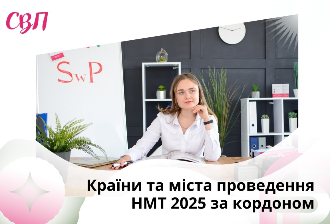 Країни та міста проведення НМТ 2025 за кордоном